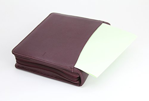 ナガサワ オリジナル 20本差し キップレザー ジップ ペンケース